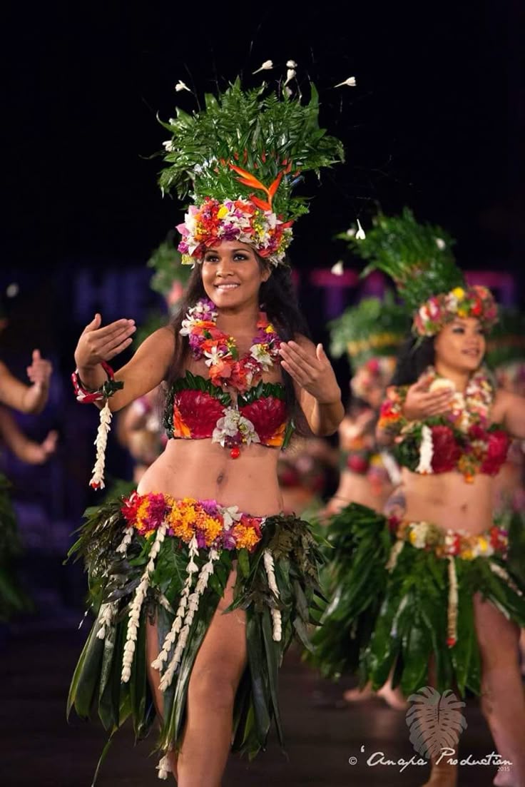 Le HEIVA (célébration culturelle polynésienne)